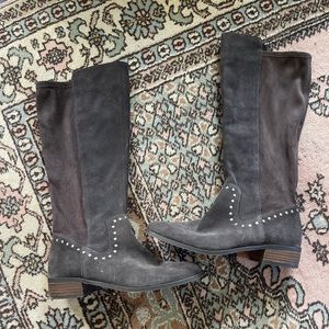 Gray Suede Women’s Tall Boot
